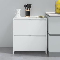 Gossi servanta, alb, 70x41x75 cm, pal