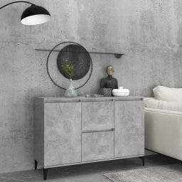 Gossi servanta, gri beton, 104x35x70 cm, pal