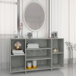 Gossi servanta, gri beton, 120x30x75 cm, pal