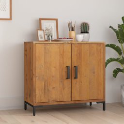 Gossi servanta, maro, 75x35x70 cm, lemn masiv de pin reciclat