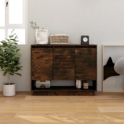 Gossi servanta, stejar afumat, 97x31x75 cm, pal