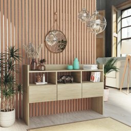 Gossi servanta, stejar sonoma, 105x30x70 cm, pal