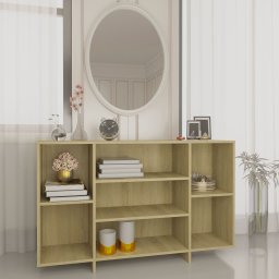 Gossi servanta, stejar sonoma, 120x30x75 cm, pal