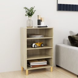Gossi servanta, stejar sonoma, 57x35x90 cm, pal