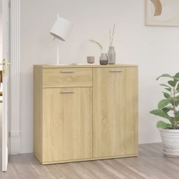 Gossi servanta, stejar sonoma, 80x36x75 cm, pal