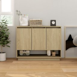 Gossi servanta, stejar sonoma, 97x31x75 cm, pal