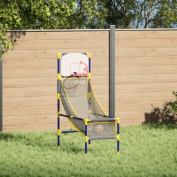 Gossi set de joc de baschet arcada cu minge si pompa, 45x86x127 cm