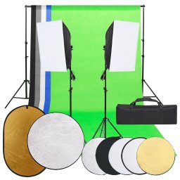 Gossi set studio foto cu lumina, fundal si reflector