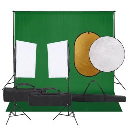 Gossi set studio foto cu lumina, fundal si reflector