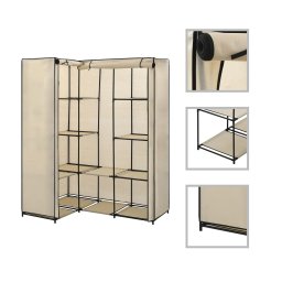 Gossi sifonier de colt, crem, 130 x 87 x 169 cm