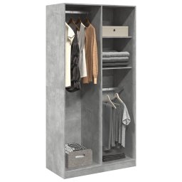 Gossi sifonier, gri beton, 100x50x200 cm, pal