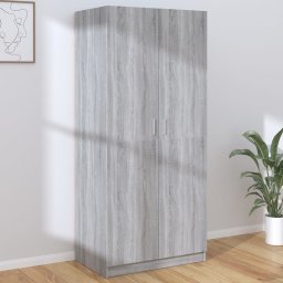 Gossi sifonier, gri sonoma, 80x52x180 cm, lemn prelucrat
