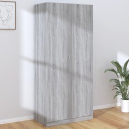 Gossi sifonier, gri sonoma, 90x52x200 cm, lemn prelucrat