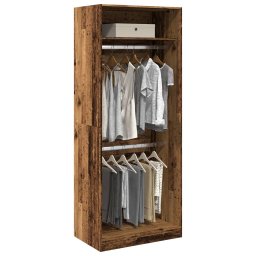 Gossi sifonier, lemn vechi, 80x50x200 cm, lemn prelucrat