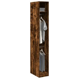 Gossi sifonier, stejar afumat, 30x50x200 cm, lemn prelucrat