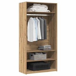 Gossi sifonier, stejar artizanal, 100x50x200 cm, lemn prelucrat