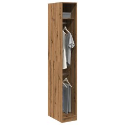 Gossi sifonier, stejar artizanal, 30x50x200 cm, lemn prelucrat