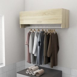 Gossi sifonier, stejar sonoma, 100x32,5x35 cm, pal
