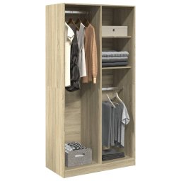 Gossi sifonier, stejar sonoma, 100x50x200 cm, pal