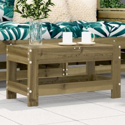 Gossi taburet de gradina, 62x30x32 cm, lemn de pin tratat