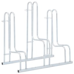 Gossi suport de sine statator pentru 3 biciclete, otel galvanizat