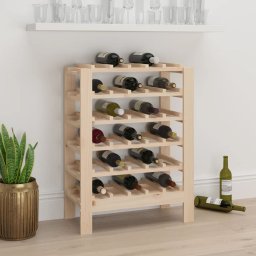 Gossi suport de vinuri, 61,5x30x82 cm, lemn masiv de pin