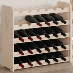 Gossi suport de vinuri, 67,5x25x60 cm, lemn masiv de pin
