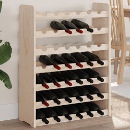 Gossi suport de vinuri, 67,5x25x87 cm, lemn masiv de pin