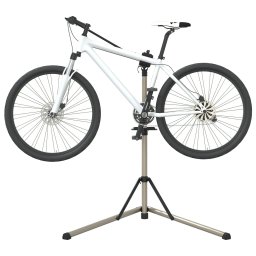 Gossi suport reparare biciclete pliabil reglabil 102-160 cm aluminiu