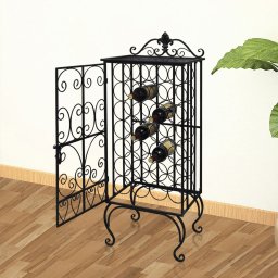 Gossi suport sticle de vin pentru 28 de sticle, metal