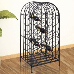 Gossi suport sticle de vin pentru 35 de sticle, metal