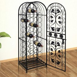 Gossi suport sticle de vin pentru 45 de sticle, metal