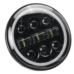 Far led proiector moto drl Harley chopper bobber custom 5,7 inch