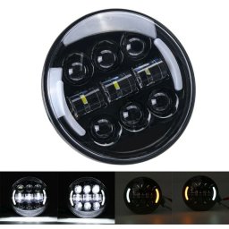Far led 5,7 inch moto Jeep Wrangler Harley Chopper Custom bobber