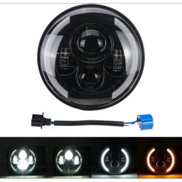 Far led 7 inch Jeep Wrangler Harley Chopper Custom Bobber