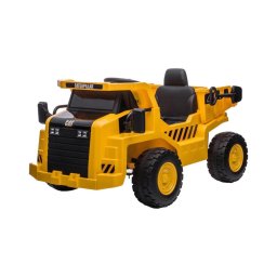 Mașinuță electrică încărcător CAT 60W/4500 mAh galben/negru