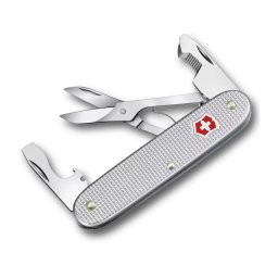 Victorinox Companion Slim Alox — briceag de buzunar multifuncțional, 9,3 cm, 6 funcții, argintiu