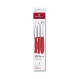 Victorinox - Set de cuțite pentru legume SWISS CLASSIC, 3 piese, roșu