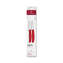 Victorinox - Set cuțite pentru legume SWISS CLASSIC, lamă 8 cm, 2 buc., roșu
