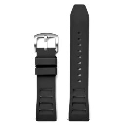 Curea silicon tip Richard Mille neagră 20mm