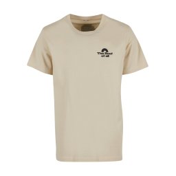 Mister Tee Tricou 'Root of All' nisipiu / maro / verde / negru