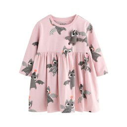 Next Rochie gri / roz