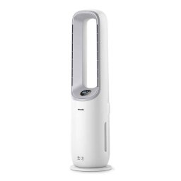 Purificator Aer Philips 2-in-1 CADR 270mc/h Filtru HEPA Carbon Activ AeraSense AI Mod Nocturn 10 Setari Turatie Alb
