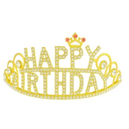 Coronita Happy Birthday 13 x 6 cm