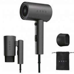 Uscator de par AENO AHD0002, 2000W, 3 trepte, Cool shot, Maner pliabil, Concentrator, Ionizare, 67 dB, Gri