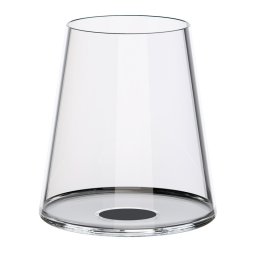 Set de 2 pahare de cristal pentru vin roșu Trebonn SplitGlass 2025110, 450 ml, Ø9.2x10.5 cm, Sistem modular, Negru