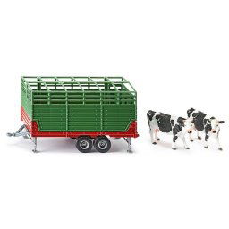 SIKU Farmer trailer for the transport of cattle (2875)