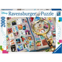 Ravensburger PUZZLE TIMBRE DISNEY, 2000 PIESE