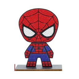 Figurină Art Buddies cu cristale, mozaic de diamant, Spider Man 2D