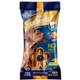 Buster White Dental Sticks - Recompense pentru sănătatea orală (180 g; 7 buc / pachet)